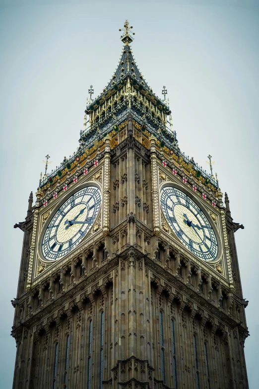 the big ben tower towering over the city of london