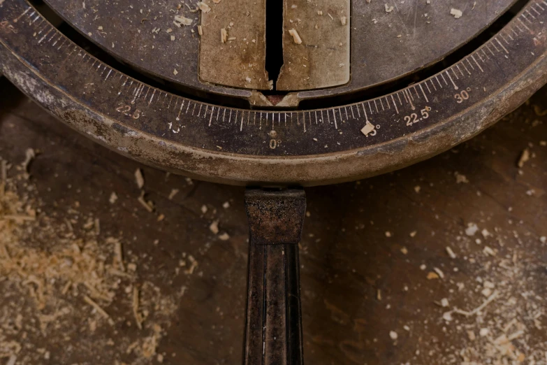 this is an old vintage wooden ruler