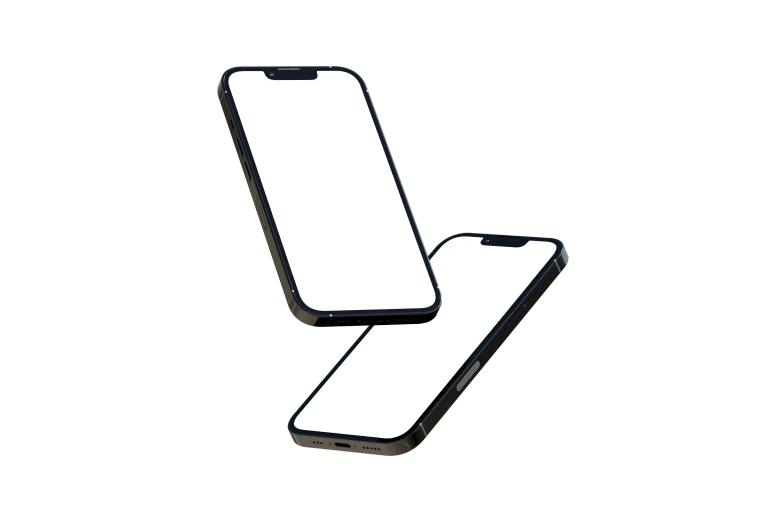 the top portion of an iphone x in white and the bottom part of a samsung note pro are shown on a black background