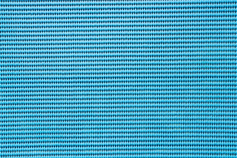 a close up s of a blue woven piece of cloth