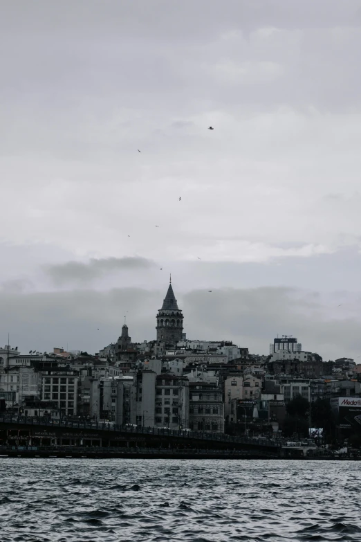 the view of a very large city from the water