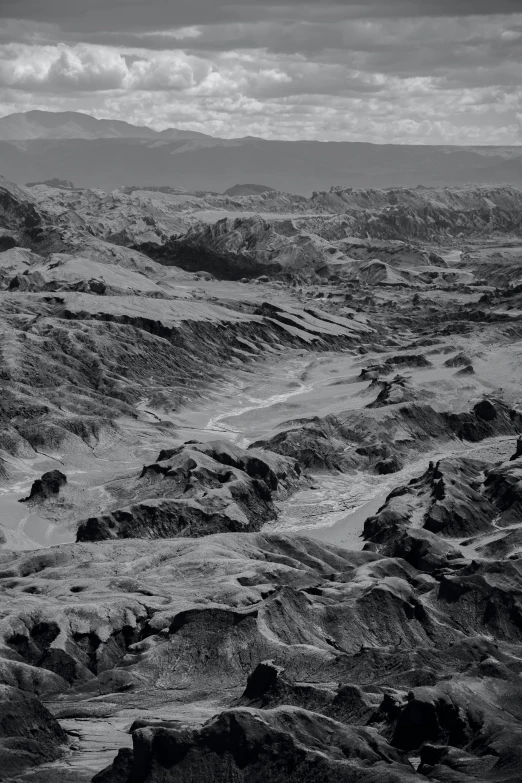 a large rocky landscape is shown with lots of land