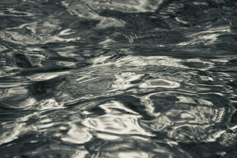 water from a stream with a lot of patterns on it