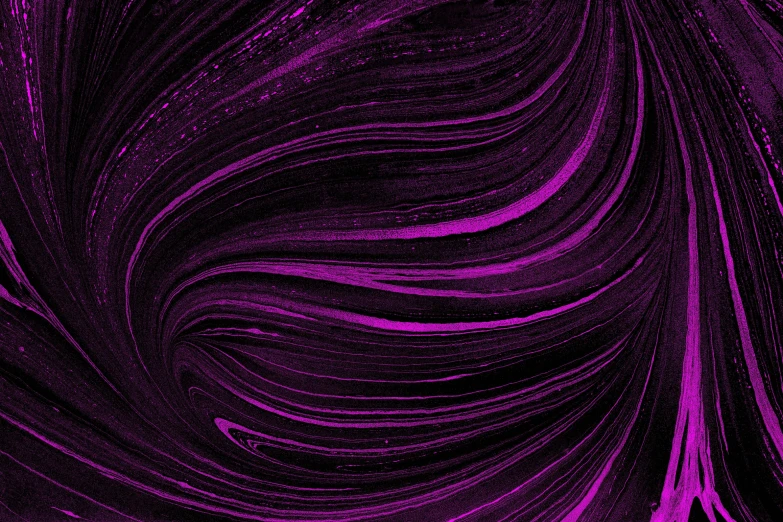 the dark background shows many wavy lines