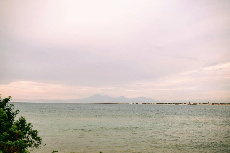 a boat is traveling on the open water