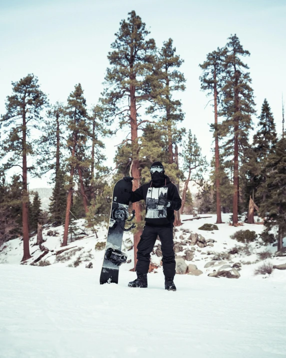 a person standing next to another person holding a skate board