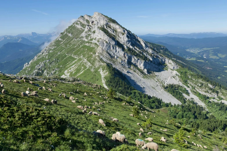 an area in the mountains that looks great to see