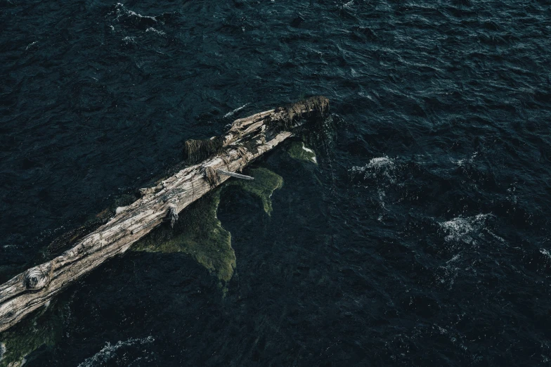 a boat on the water in the open