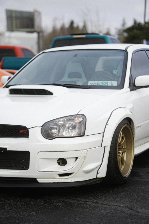 this subaru was modified for racing and is now going on sale