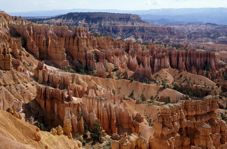 a large canyon filled with lots of brown rocks