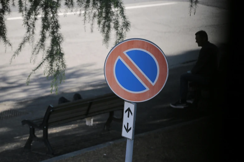 a street sign that has some writing on it