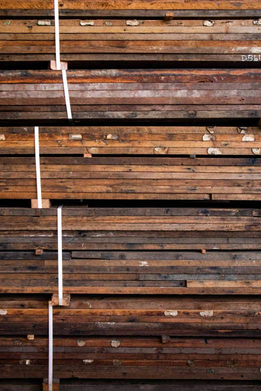 several boards are stacked together and placed on a table