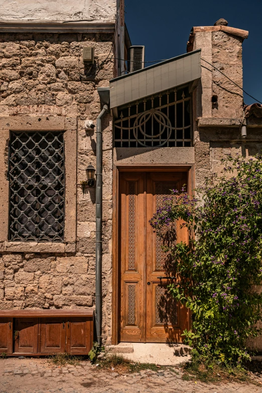 an image of a doorway that leads to a building