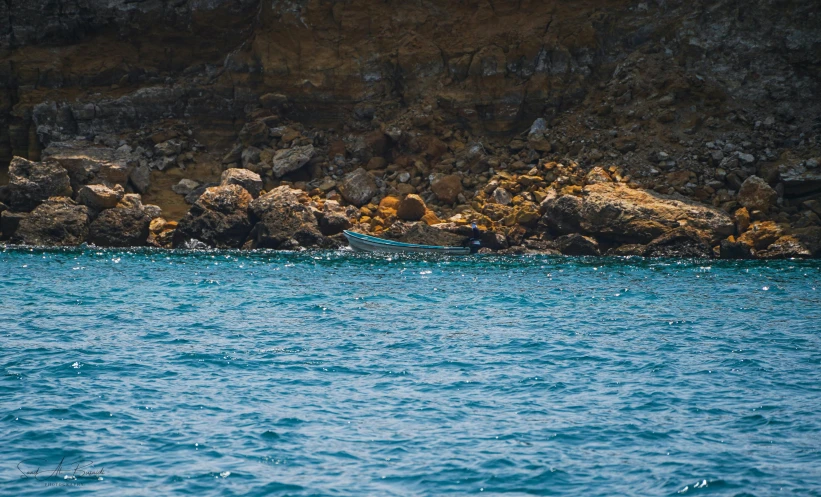 an image of the rocks out in the water