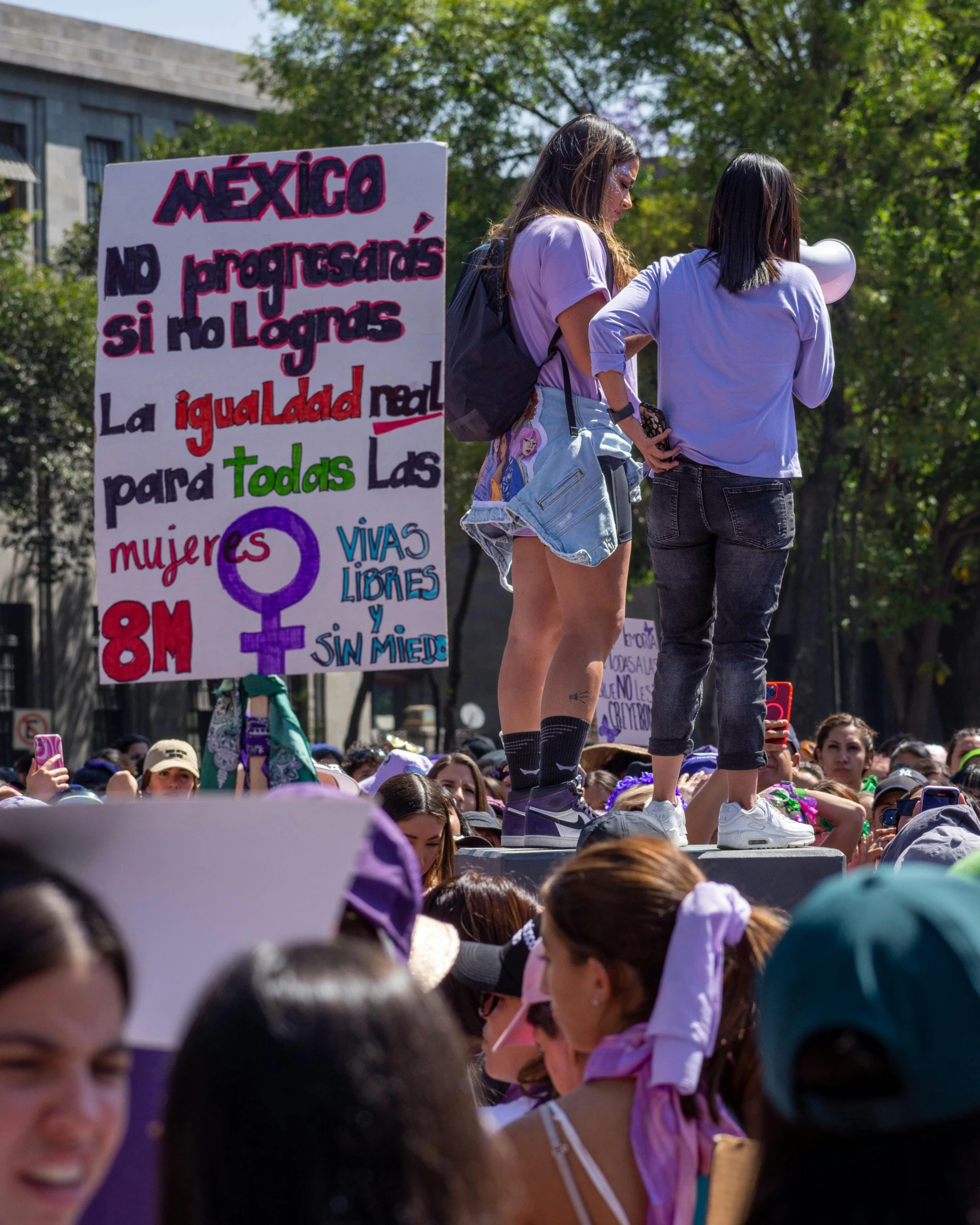 the couple are at the public parade