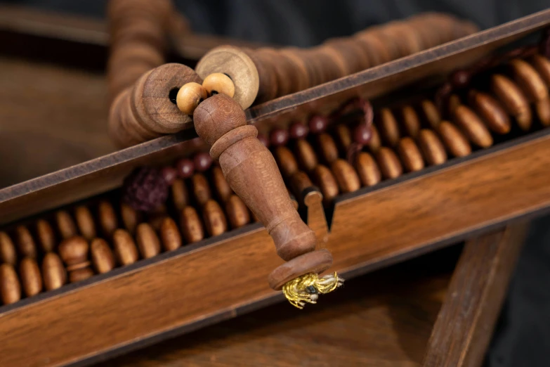 a wooden bench made from various pieces of furniture