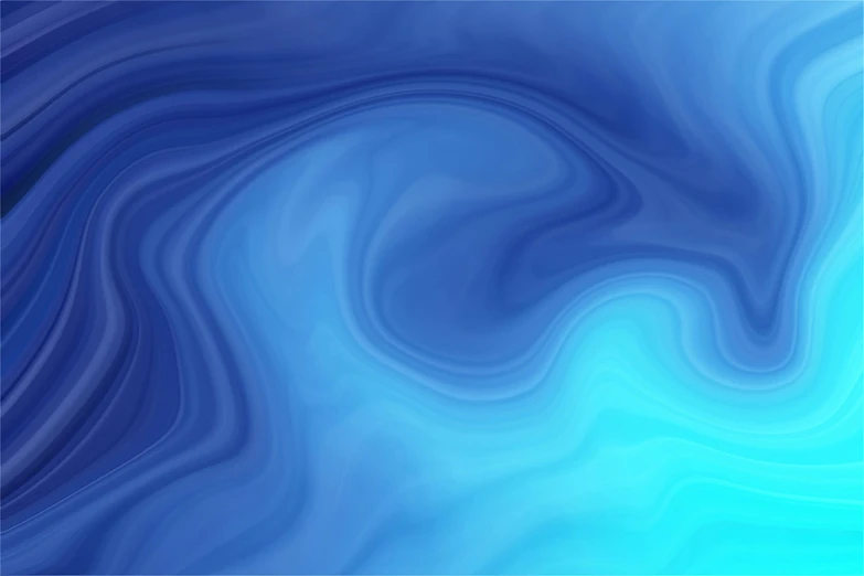 a blue swirl background with small waves