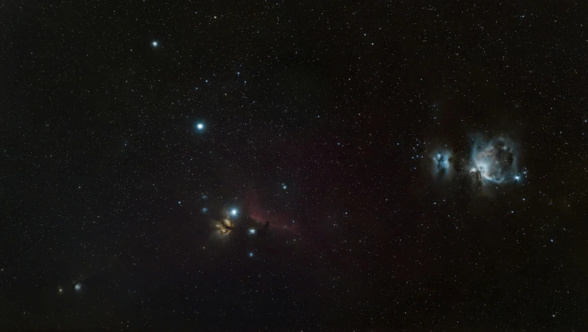 stars and planets as seen from the space station