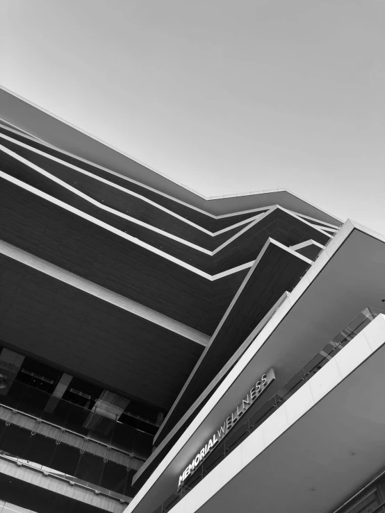 a tall building sitting on the side of a street