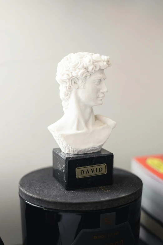 the busturine of a statue of the famous conductor david