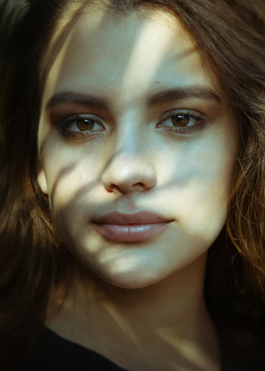 a close up s of a woman with makeup