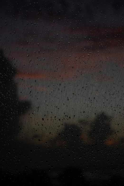 some water drops on the window by someone