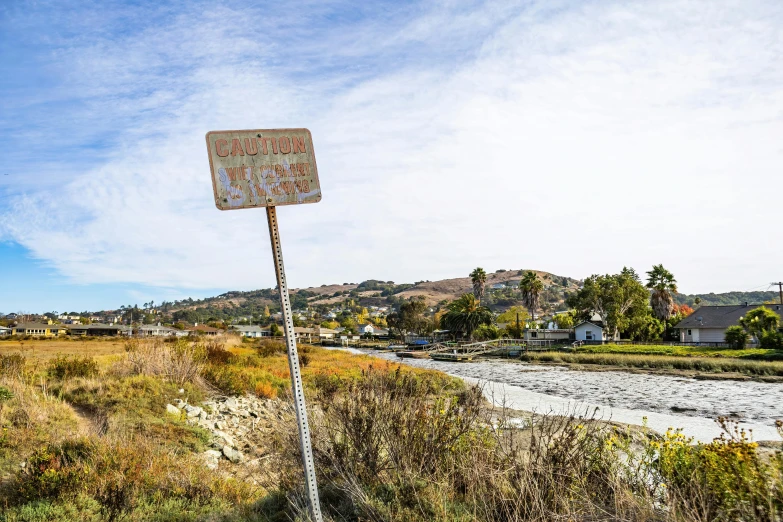 the road signs say no to walking or walking