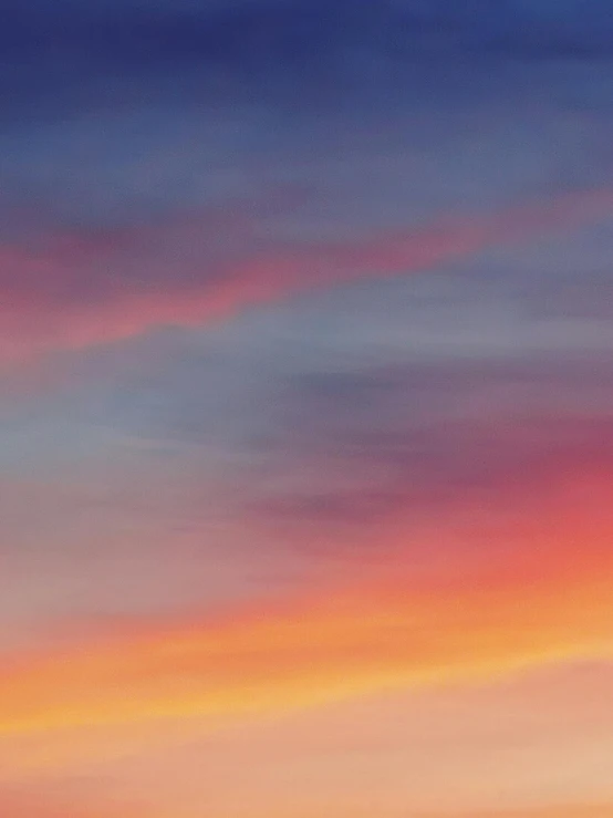 a colorful painting of a plane and sky