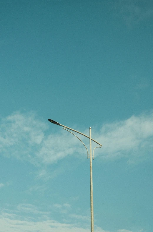 street lamp and lamp post in a residential area