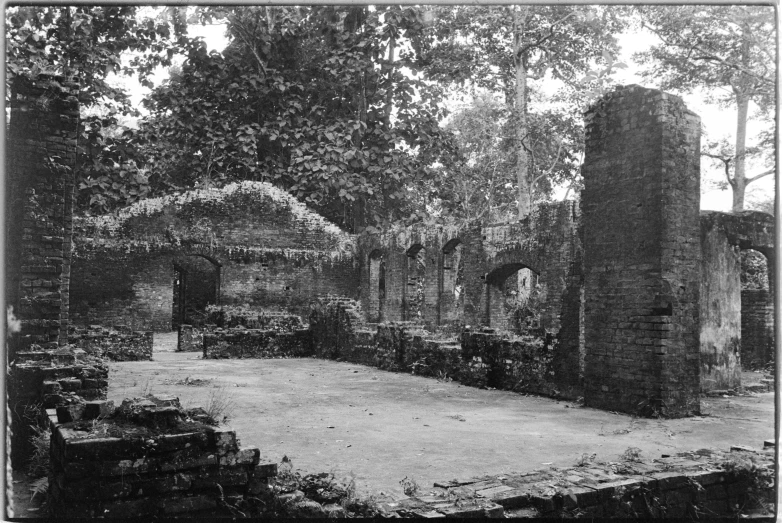 an old cemetery that looks to be in black and white