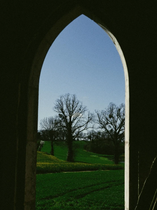 an open door that looks like it is in the dark