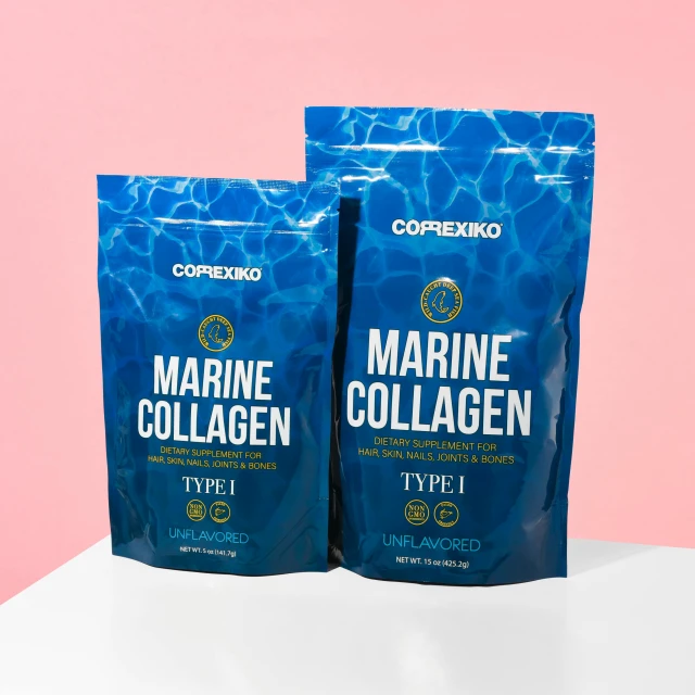 2 bags of marine collagen