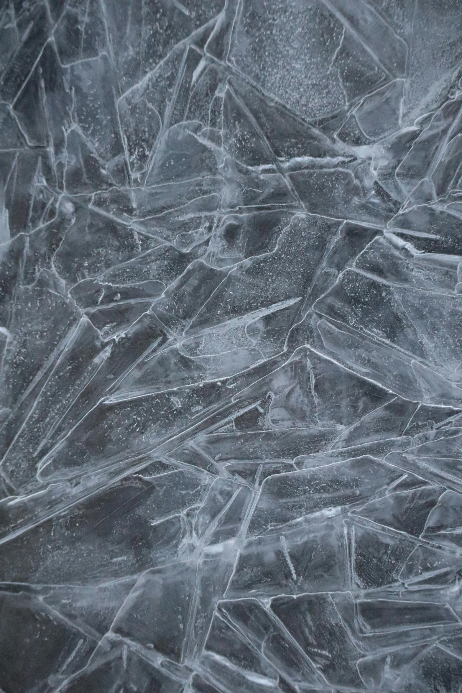 an image of an ice pattern that appears to be snow