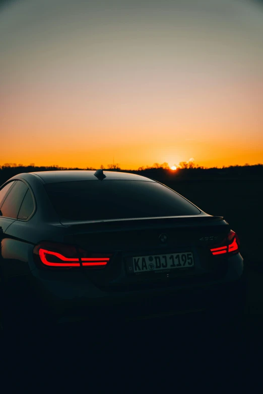 a car parked on the side of a road