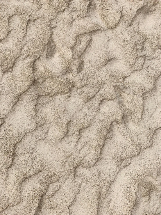 the texture of sand is drawn by hand