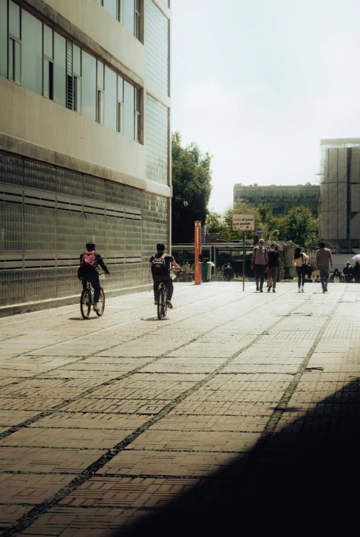 children playing in an area with very few lines on it