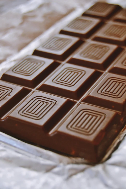 a picture of some chocolate on a table