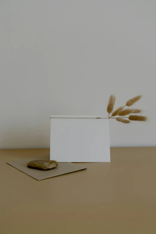 a small square object sitting on a table