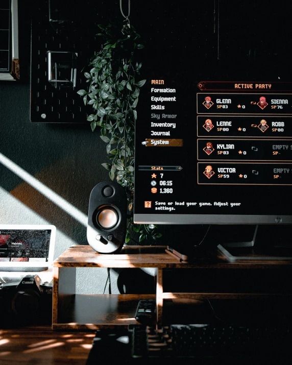 a computer screen displaying an event at a restaurant