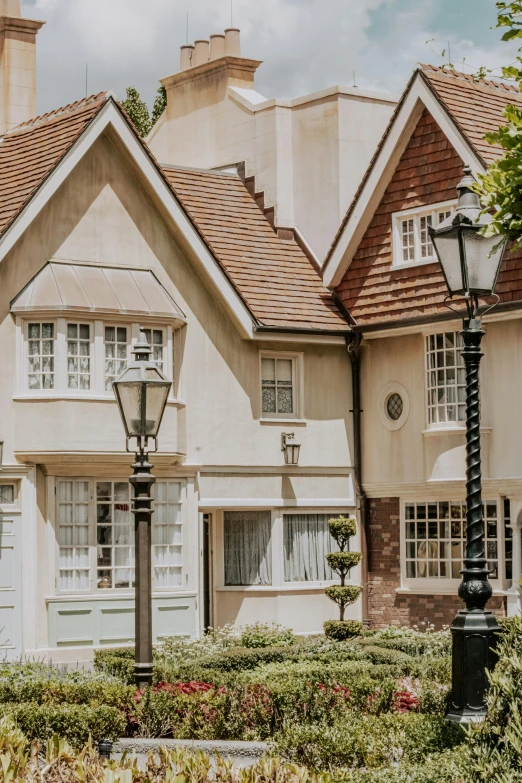 an old style residential home is seen in this image