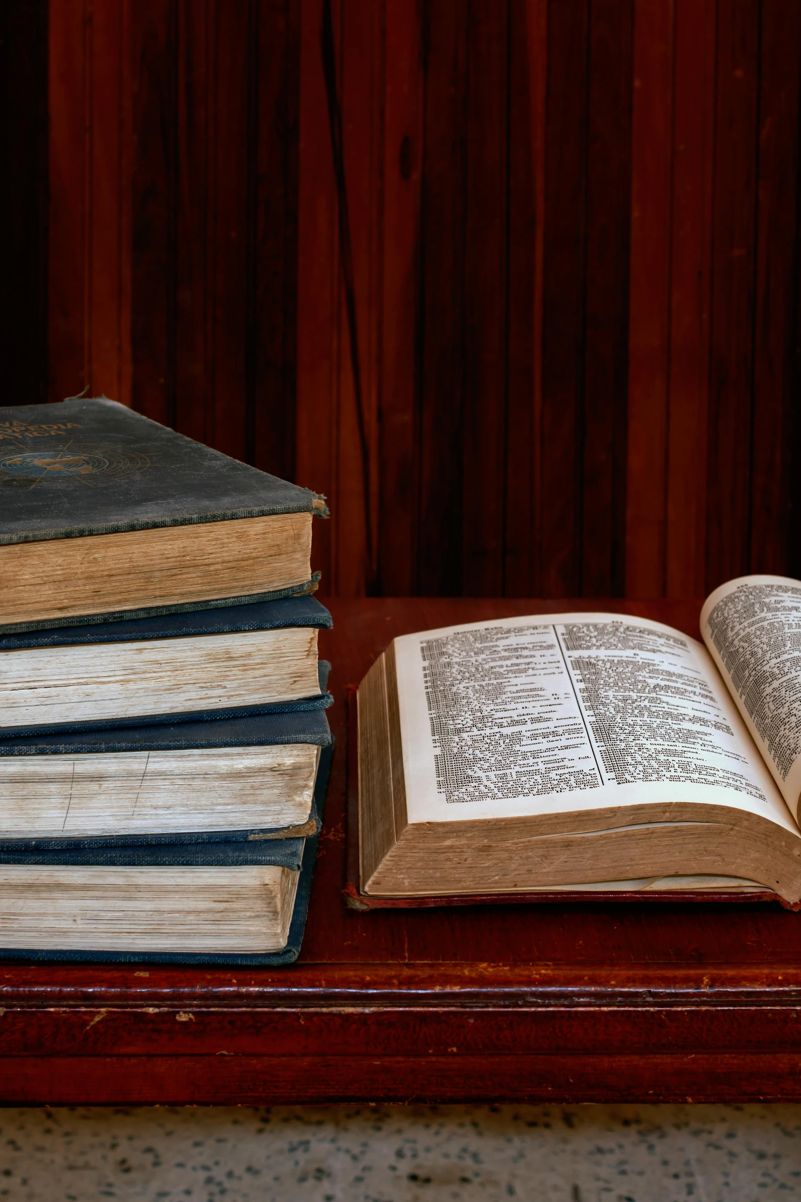 two books that are sitting on a desk