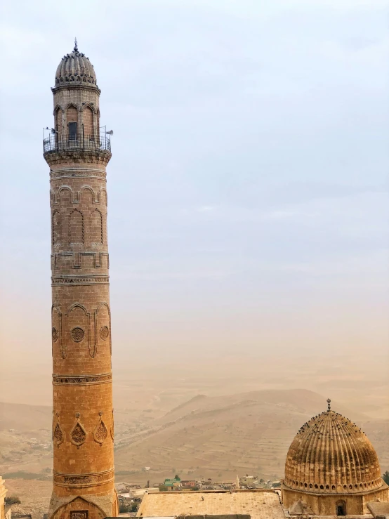 the minarets and minalis of the historical city of qarar