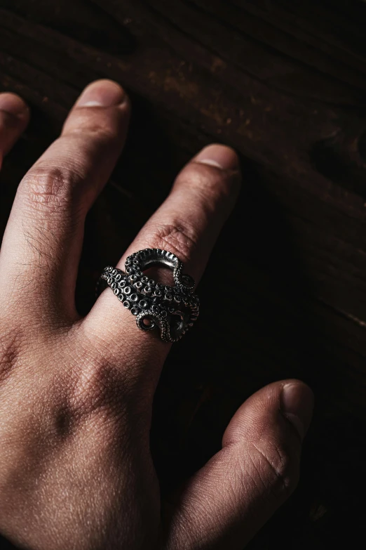 closeup s of a womans hand with ring