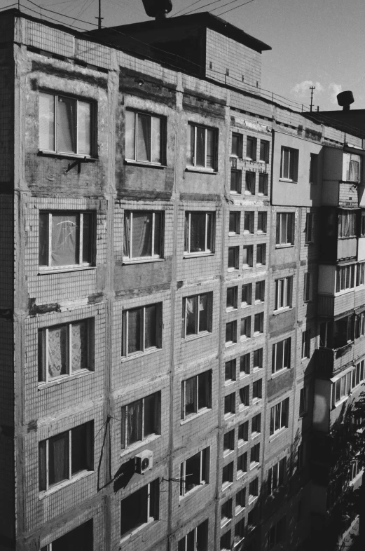 the old buildings are brick and are very large