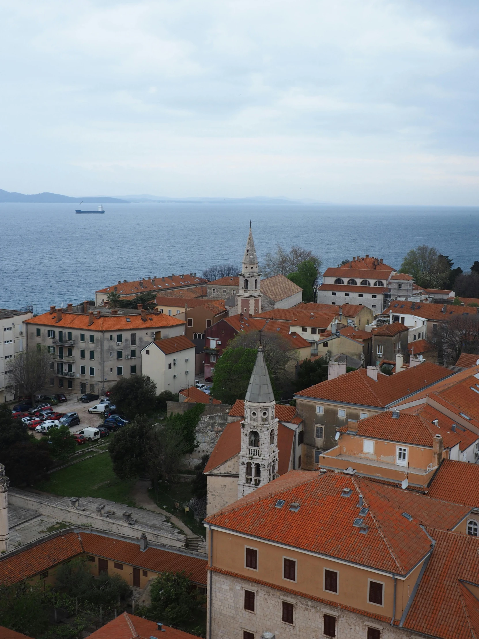 there is an old town next to the water