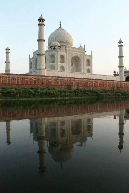 a building that is next to a body of water