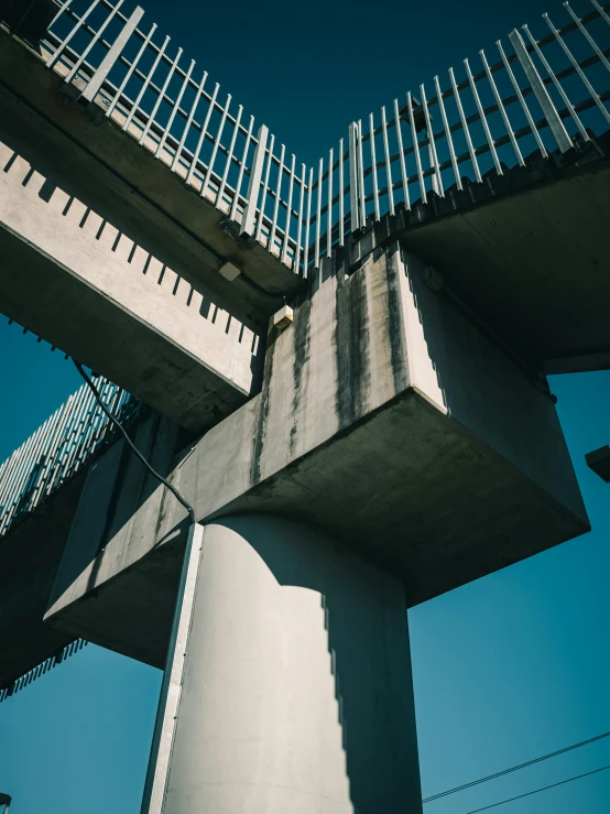 some sort of metal overpass that looks like a bridge