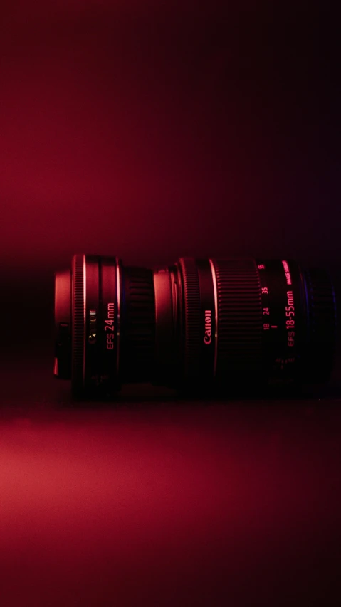 a close up image of a camera lens