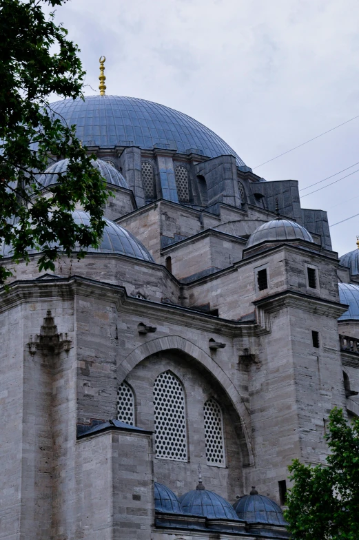 an architectural building on top of the old buildings