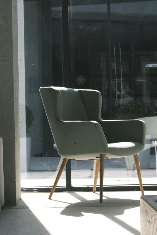 two chairs next to each other in the sunshine